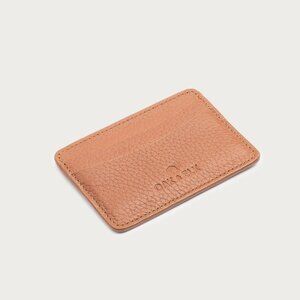 Genuine Leather Cardholder - Color Tan